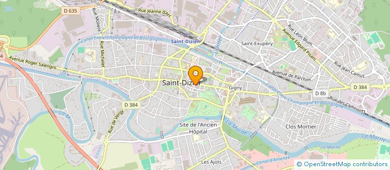 localisation de l'entreprise INDIVISION BRICOTTE à SAINT-DIZIER