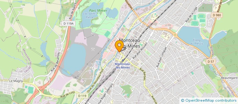 localisation de l'entreprise INDIVISION BRIEL ERIC ET BRIEL SYLVAIN à MONTCEAU-LES-MINES