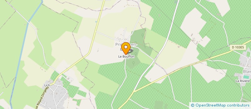 localisation de l'entreprise INDIVISION BRIGITTE ET CHRISTIAN TREMBLAY  SAINT-YZANS-DE-MEDOC