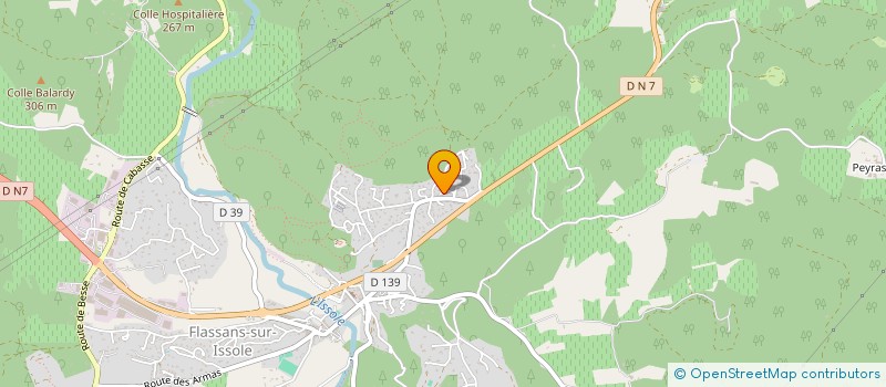 localisation de l'entreprise INDIVISION BRILEY  FLASSANS-SUR-ISSOLE