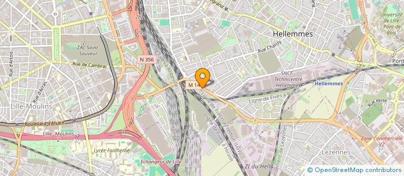 localisation de l'entreprise INDIVISION BRILLOUET LAURIE ET LAVARENNE REMY à LILLE