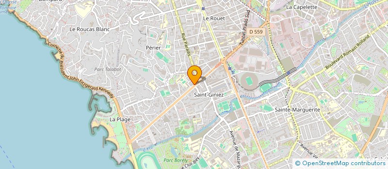 localisation de l'entreprise INDIVISION BRISEBARRE à MARSEILLE