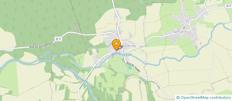 localisation de l'entreprise INDIVISION BROCHET BRIGITTE JACQUES  CHAMBLAY