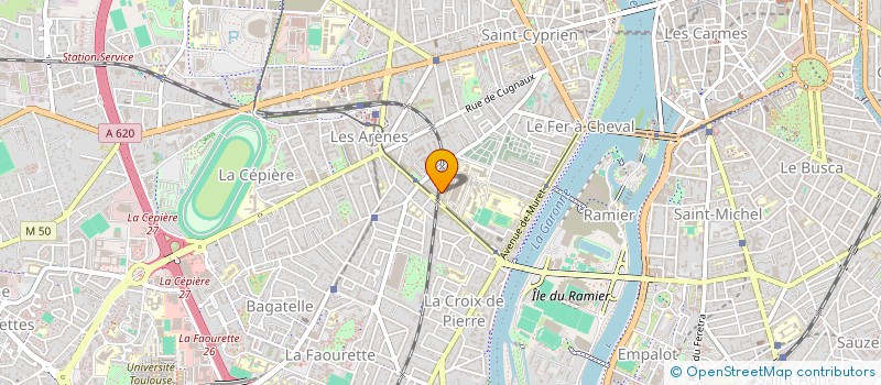 localisation de l'entreprise INDIVISION BROCHETELLE-BALVIN VELASQUEZ à TOULOUSE