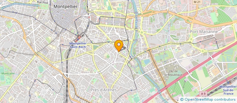 localisation de l'entreprise INDIVISION BROCHUT à MONTPELLIER