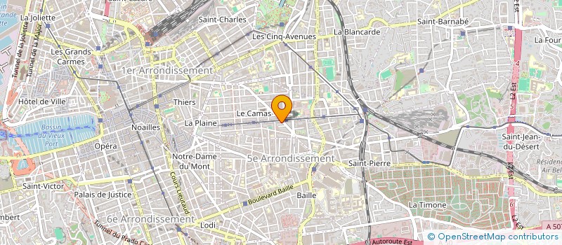 localisation de l'entreprise INDIVISION BROCK - PRINZ  MARSEILLE