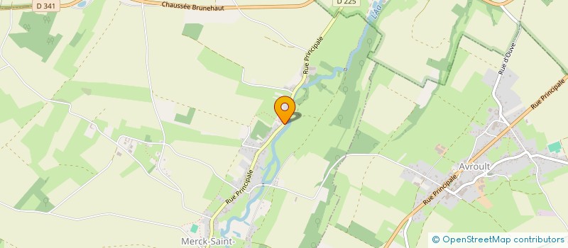 localisation de l'entreprise INDIVISION BROCVIELLE MARIE HELENE ET COURTIN JOCELYNE  DENNEBRUCQ