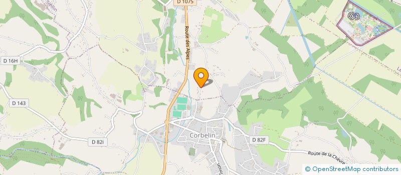 localisation de l'entreprise INDIVISION BROSSE  CORBELIN