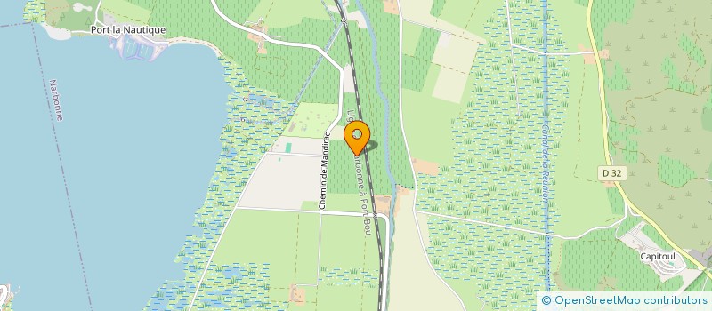 localisation de l'entreprise INDIVISION BROUCK  NARBONNE