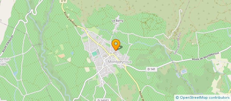 localisation de l'entreprise INDIVISION BROUILLET LAURENT ET ANDRE CHRYSTELLE  MONTPEYROUX