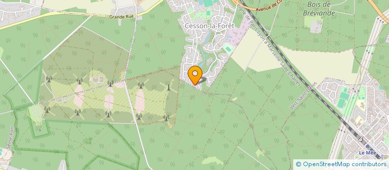 localisation de l'entreprise INDIVISION BROUNEUR MOREAU  CESSON