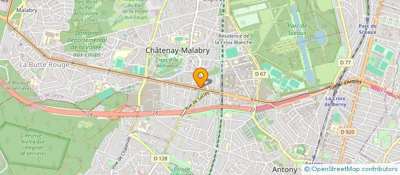 localisation de l'entreprise INDIVISION BRUCKERT  CHATENAY-MALABRY