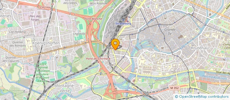 localisation de l'entreprise INDIVISION BRUNEL AMARGER à STRASBOURG