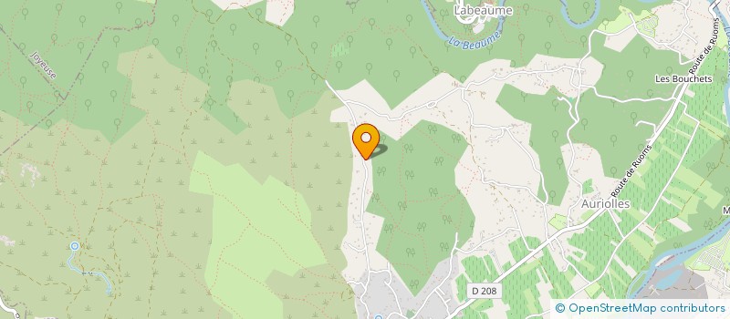 localisation de l'entreprise INDIVISION BRUNEL - FAYOLLE  SAINT-ALBAN-AURIOLLES