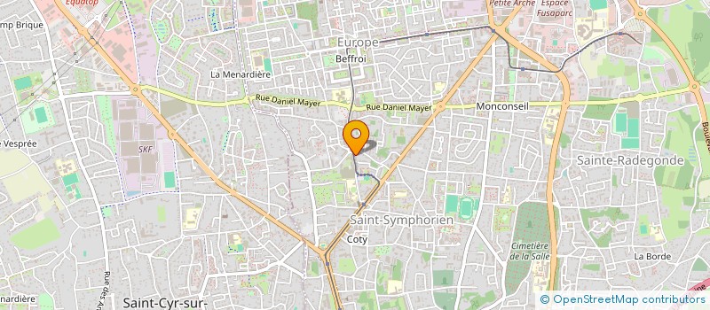 localisation de l'entreprise INDIVISION BRUNET BARROT  TOURS