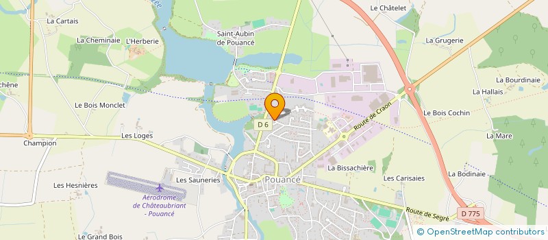 localisation de l'entreprise INDIVISION BRUNET PAUL à OMBREE D'ANJOU