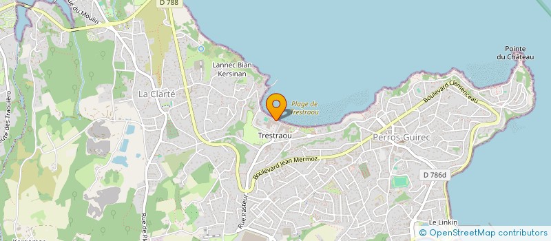 localisation de l'entreprise INDIVISION BRUNO GELIS  PERROS-GUIREC