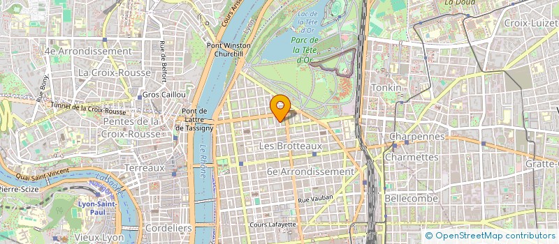 localisation de l'entreprise INDIVISION BRUYAS HERVE ET FLORIAN  LYON