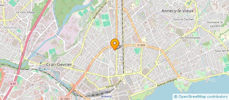 localisation de l'entreprise INDIVISION BRUYERE A ET C  ANNECY