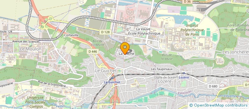 localisation de l'entreprise INDIVISION BRUYNOOGHE à PALAISEAU