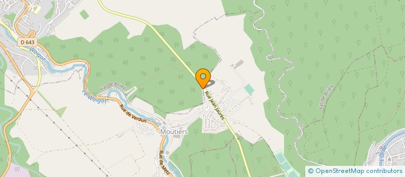 localisation de l'entreprise INDIVISION BUDAU  VAL DE BRIEY