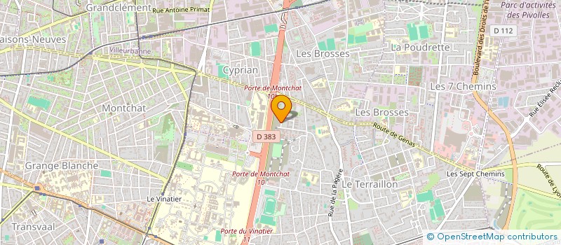 localisation de l'entreprise INDIVISION BUGIS / ROCHE  BRON