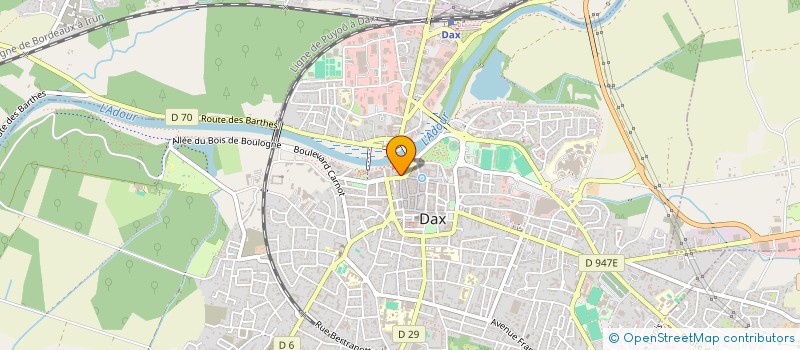 localisation de l'entreprise INDIVISION BUHA CHARLES à DAX