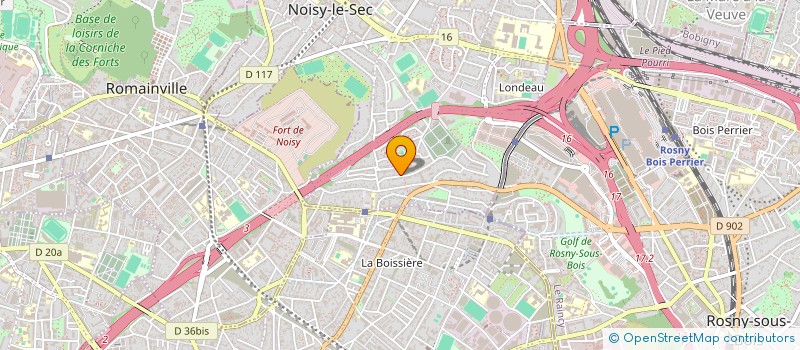 localisation de l'entreprise INDIVISION BUHANNIC BERTRAND à NOISY-LE-SEC