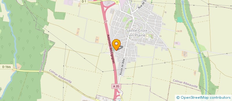 localisation de l'entreprise INDIVISION BUHL-HOECK  SAINTE-CROIX-EN-PLAINE