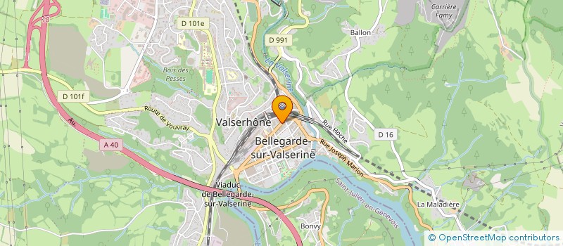 localisation de l'entreprise INDIVISION  BUHLMANN ARTIQUE MICHELLE à VALSERHONE