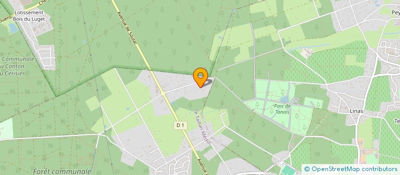 localisation de l'entreprise INDIVISION BUISSON  LE TAILLAN-MEDOC