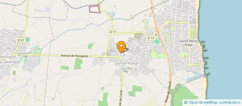 localisation de l'entreprise INDIVISION BULOT  SAINTE-MARIE-LA-MER