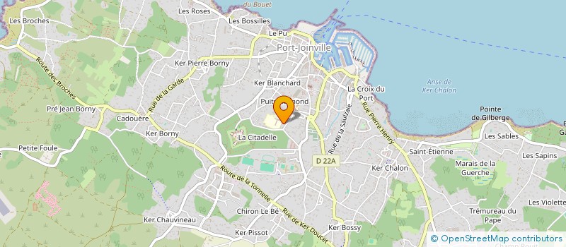 localisation de l'entreprise INDIVISION BURGAUD MASCLEF à L'ILE-D'YEU