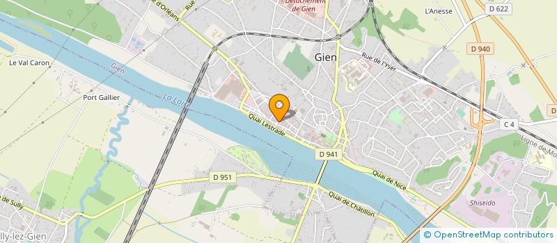 localisation de l'entreprise INDIVISION BURGUN à GIEN