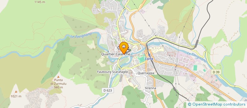 localisation de l'entreprise INDIVISION BURSACCHI-GUIHOMAT à CORTE