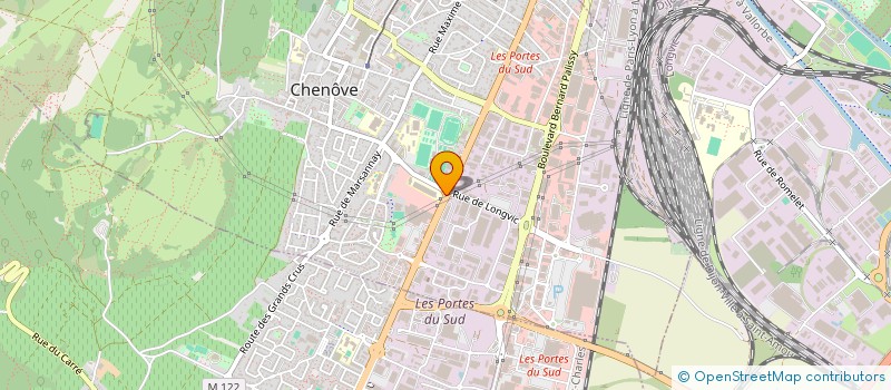 localisation de l'entreprise INDIVISION BURY à CHENOVE