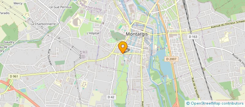localisation de l'entreprise INDIVISION BUSATO FRERES  MONTARGIS
