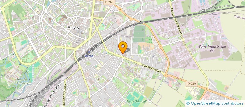 localisation de l'entreprise INDIVISION BUSCOT à ARRAS