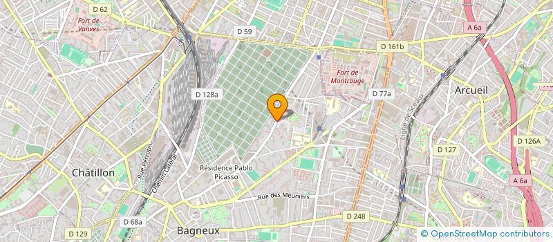 localisation de l'entreprise INDIVISION BUTIN à BAGNEUX