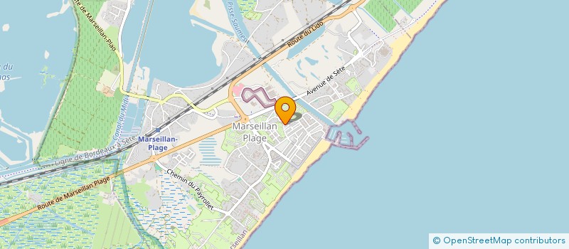 localisation de l'entreprise INDIVISION BUTLER RICE à MARSEILLAN