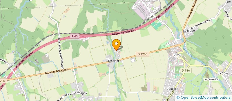 localisation de l'entreprise INDIVISION BUTTY-RICOU  VIRY