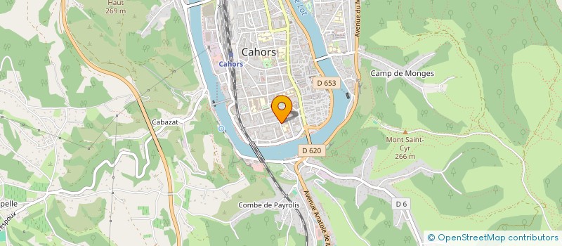 localisation de l'entreprise INDIVISION BUYTET  CAHORS