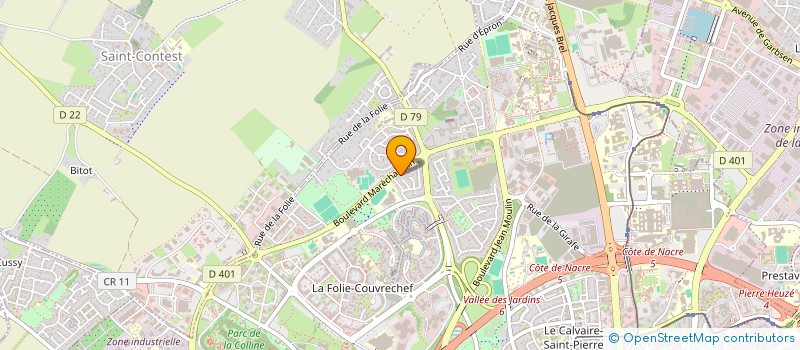 localisation de l'entreprise INDIVISION BY H.B INVEST à CAEN