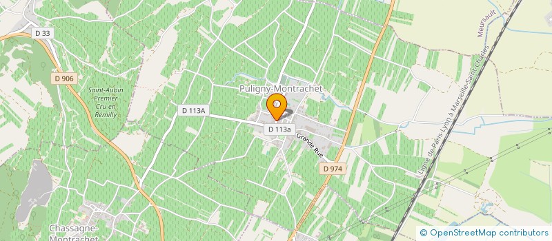 localisation de l'entreprise INDIVISION BZIKOT-ROUSSEAU à PULIGNY-MONTRACHET