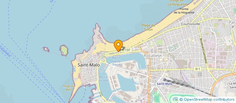 localisation de l'entreprise INDIVISION CABANEL BOULIC  SAINT-MALO