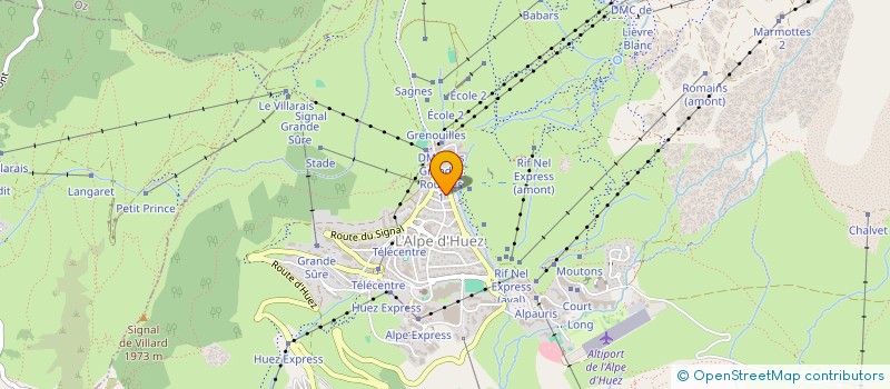 localisation de l'entreprise INDIVISION CABANNE  HUEZ