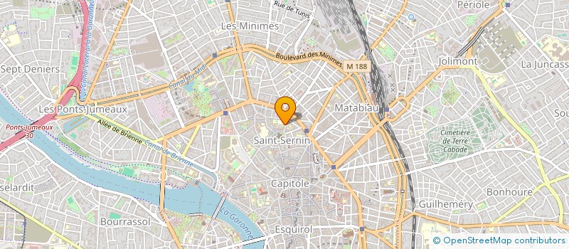 localisation de l'entreprise INDIVISION CABARDIS à TOULOUSE