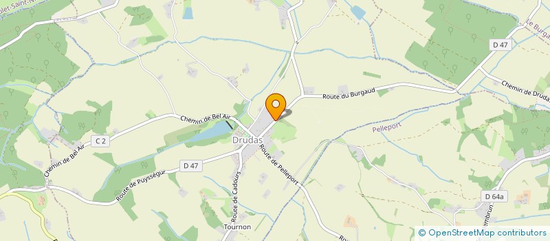 localisation de l'entreprise INDIVISION CABIE  PUYSSEGUR