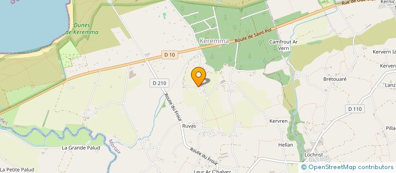 localisation de l'entreprise INDIVISION CABON  TREFLEZ