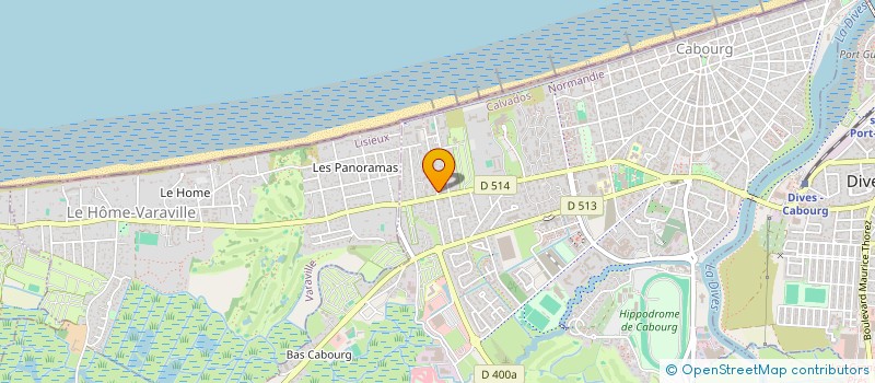 localisation de l'entreprise INDIVISION CABOURG  CABOURG